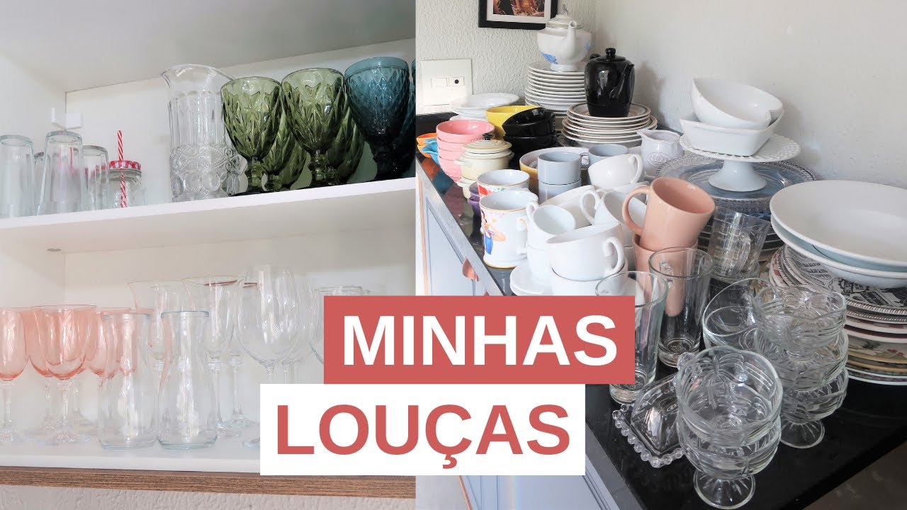 MINHA COLEÇÃO DE LOUÇAS: Pratos, Taças , Xícaras e Travessas p/ servir!
