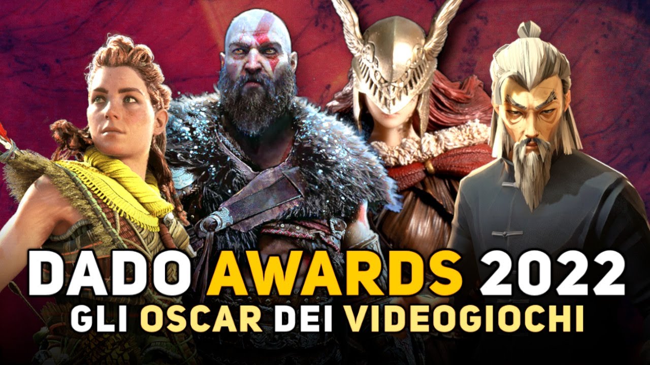 DADO AWARDS 2022 • Gli Oscar dei Videogiochi 2022 (secondo me)