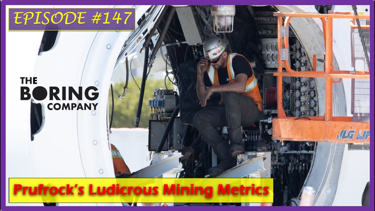 Elon Musk Touts Prufrock's *LUDICROUS* Metrics 🥵 👷🏼 🏗️ 🚇 📊 🤖 # 147