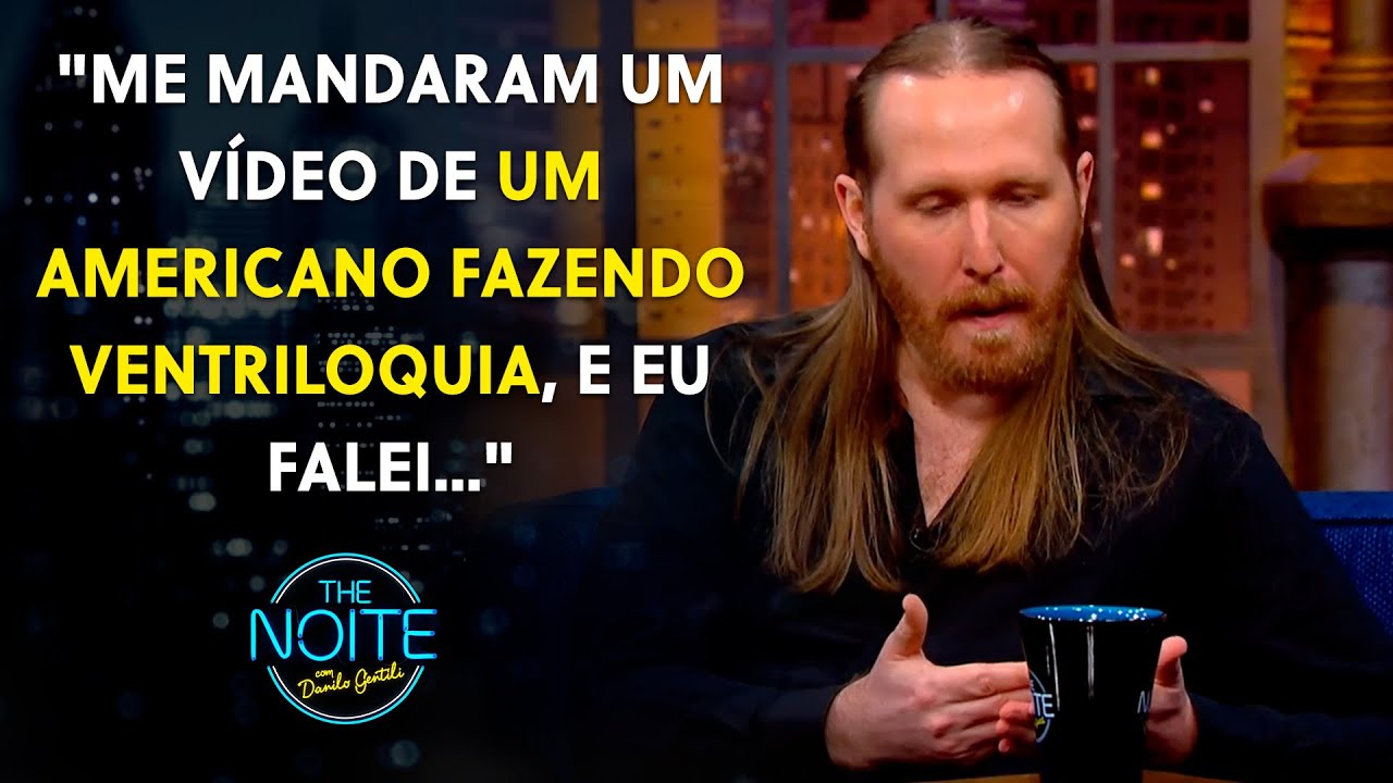 Yakko Sideratos revela como aprendeu a fazer ventriloquia | The Noite (20/04/23)