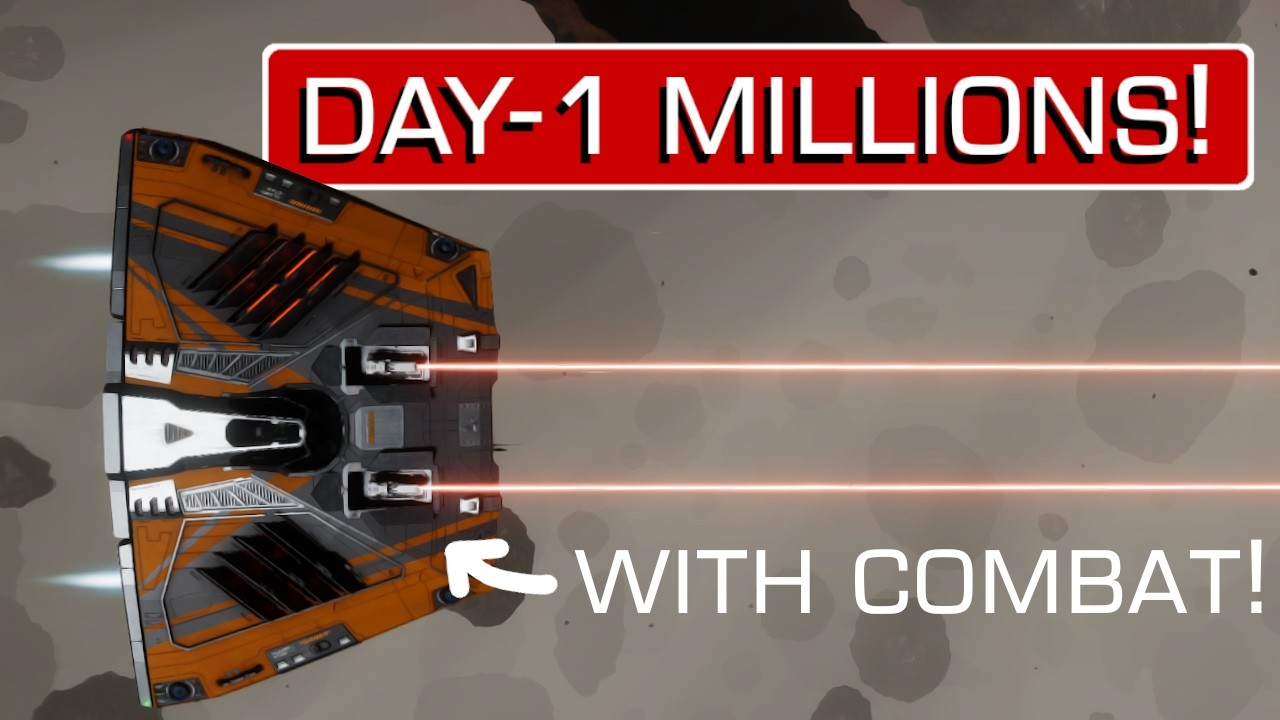 Day-1 Combat for Fun and Credits! | Elite Dangerous Money Early Game Guide 2025