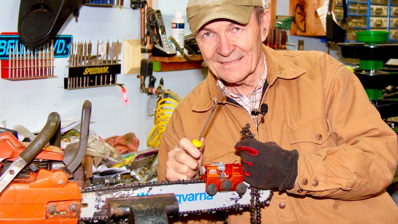 #60 Sharpen A Chainsaw Properly! | At The Ranch