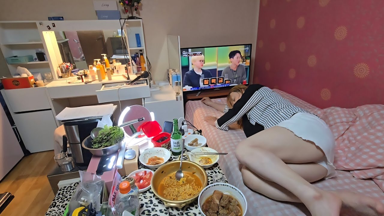 갈비찜.라면