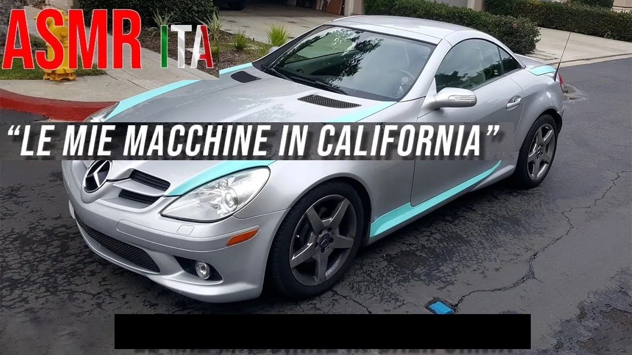 Video ASMR Ita con voce rilassante le auto avute in California Visita Museo in LA