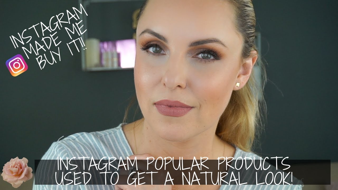 How To Use Instagram Popular Makeup 4 a Natural Wearable Look || Instagram made me buy it
