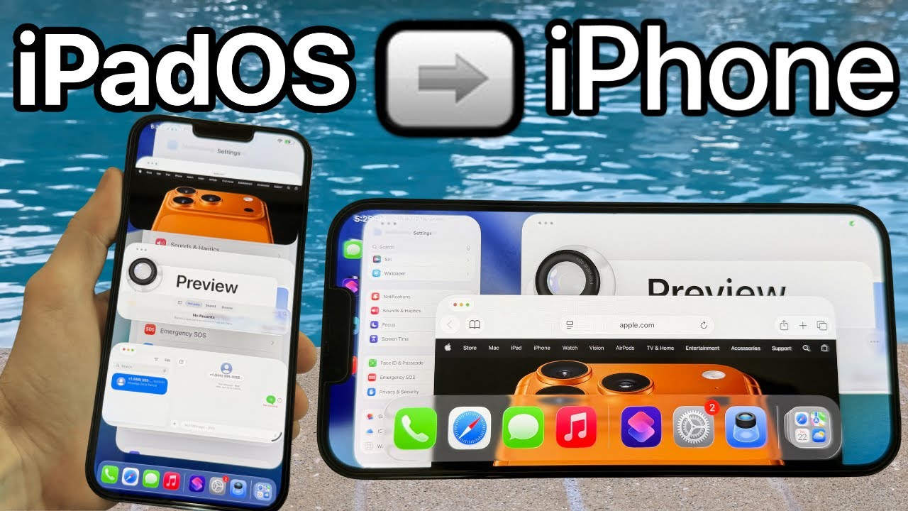 Установка iPadOS на iPhone (misaka26)