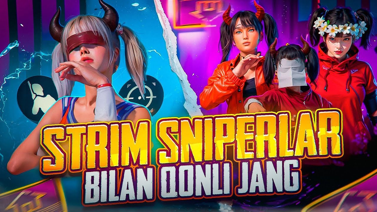 STRIM SNIPERLAR BILAN QONLI JANG😶‍🌫️👀