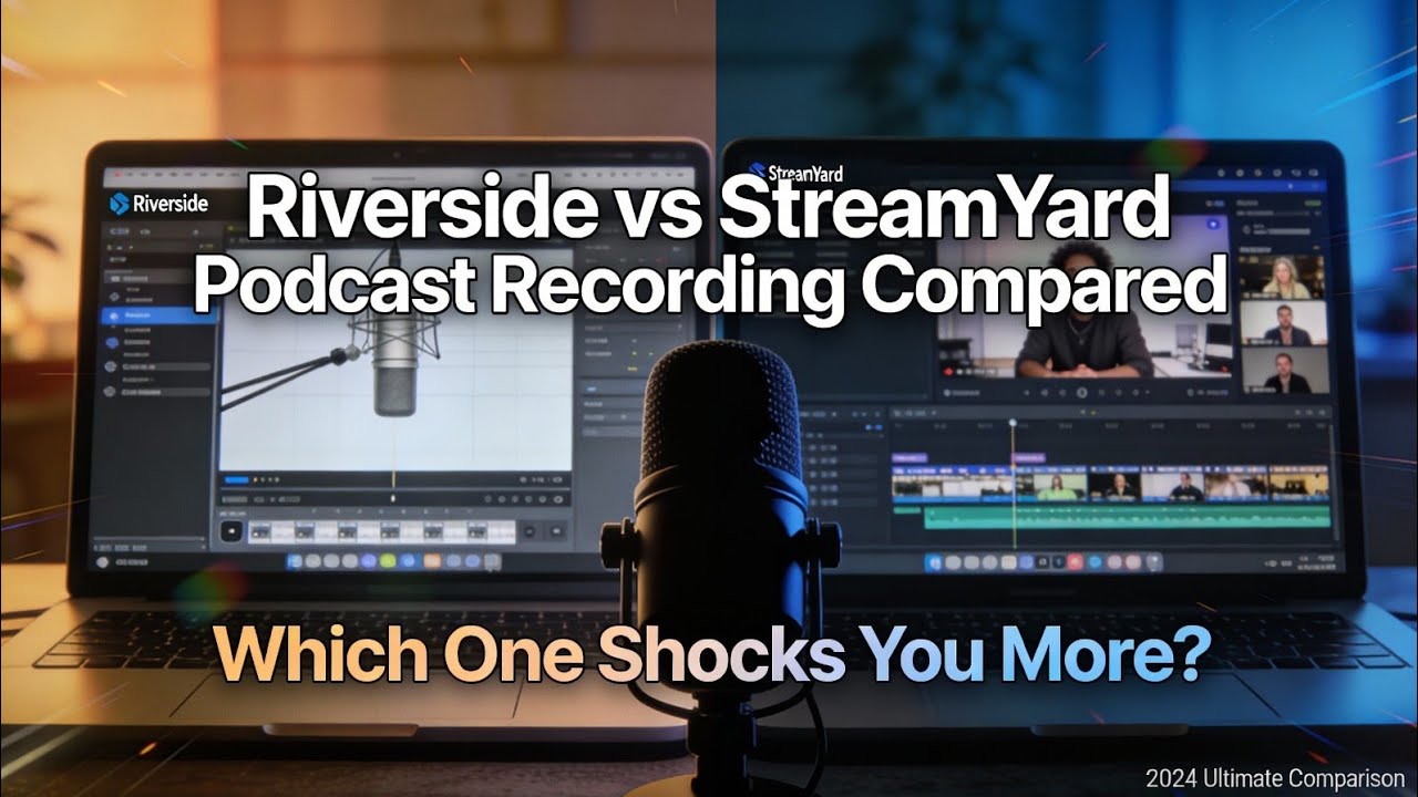 Riverside против StreamYard — сравнение качества записи подкастов | Digital Dissects