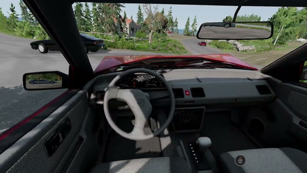 Poniendo mis pezuñas en un volante por primera vez (acaba mal)
