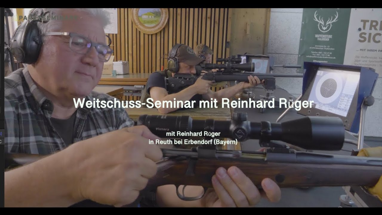 Pareyseminare -  Weitschuss-Seminar mit Reinhard R&uuml;ger in Reuth bei Erbendorf (Bayern)