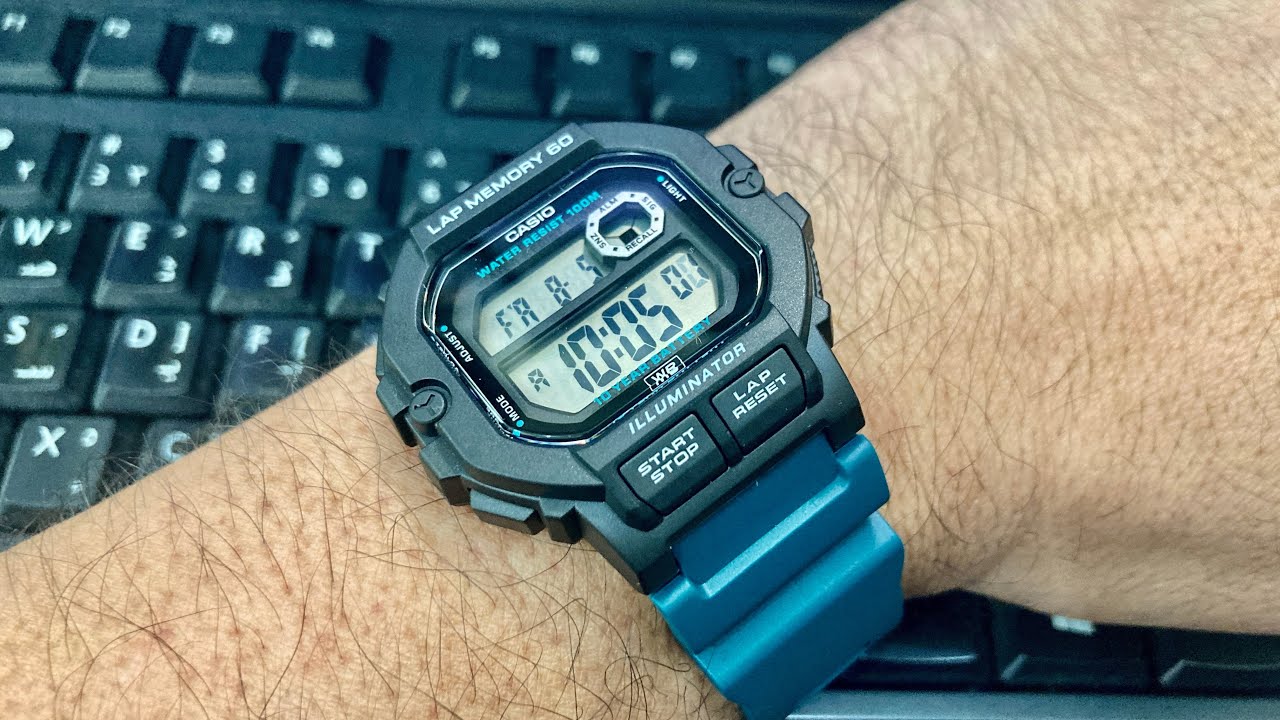 Unboxing and Mini Review of the gorgeous Casio WS-1400H-3AVDF