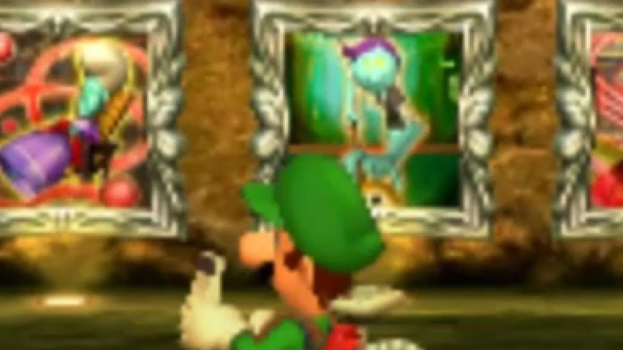 Luigi's Mansion (3DS) - Bonus - Bios, all portraits & Fluff