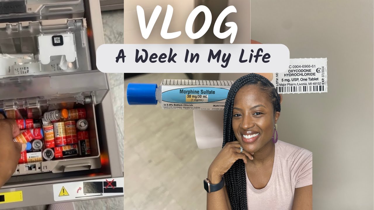 WEEK IN THE LIFE OF A MED-SURG NURSE I VLOG 41