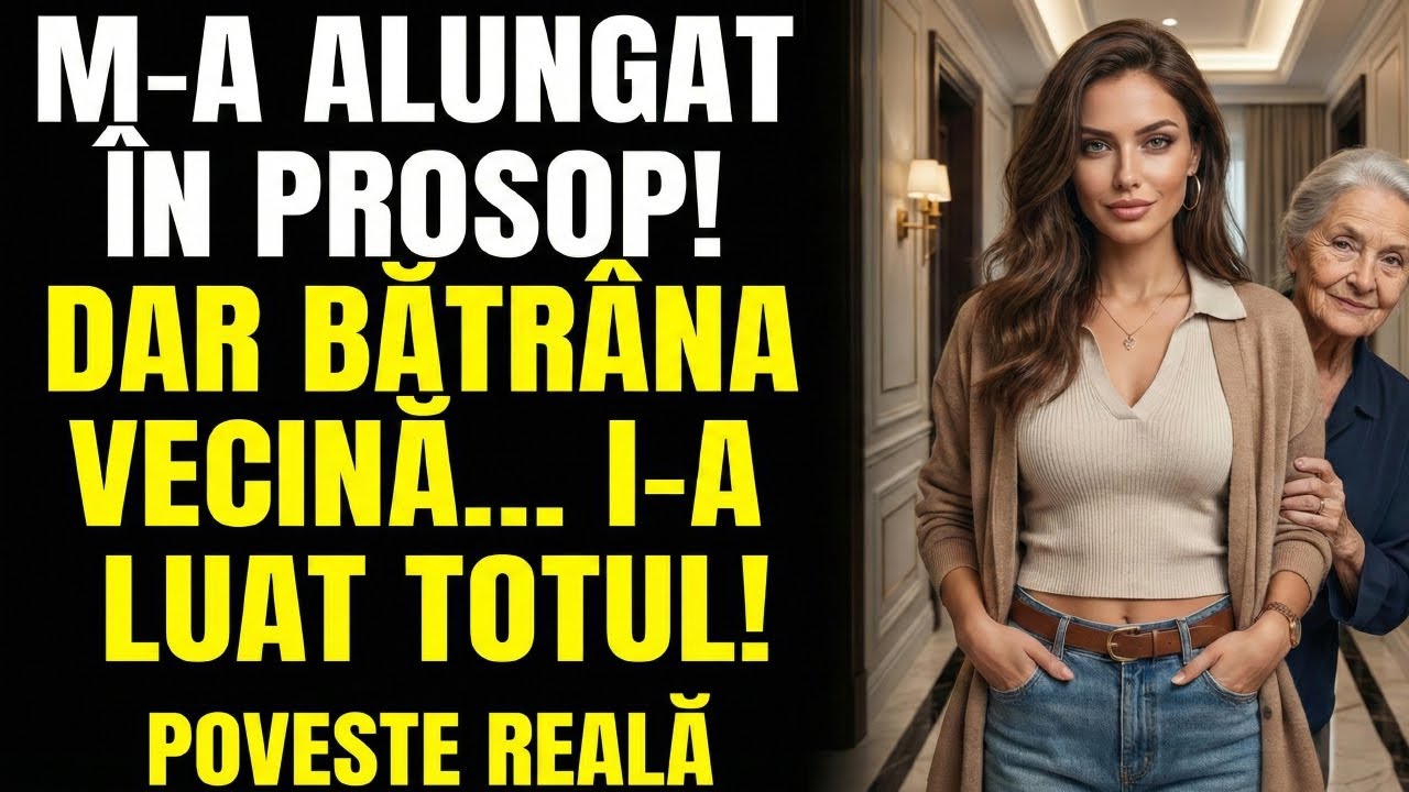 SOȚUL M-A DAT AFARĂ DOAR ÎNTR-UN PROSOP — dar vecina bogată a spus. „MÂINE EL ÎNSUȘI VA AJUNGE...