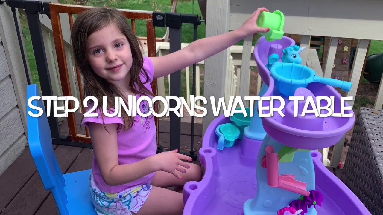 Step2 Rain Showers & Unicorns Water Table Review