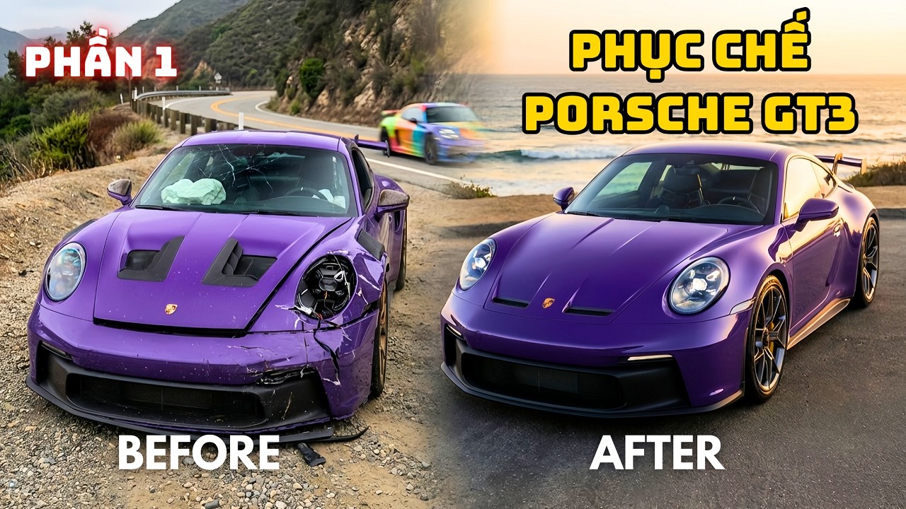 Hành Trình Chinh Phục Giấc Mơ Porsche GT3: Từ Xe Tai Nạn Đến Siêu Xe Hồi Sinh Phần 1