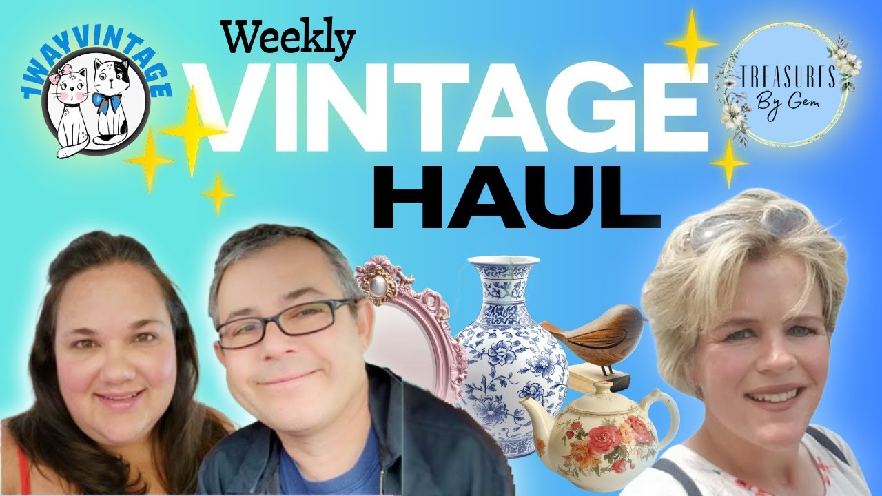 Weekly Vintage HAUL | Thrifted Treasures and Chat with 1WayVintage and Idaho Gem