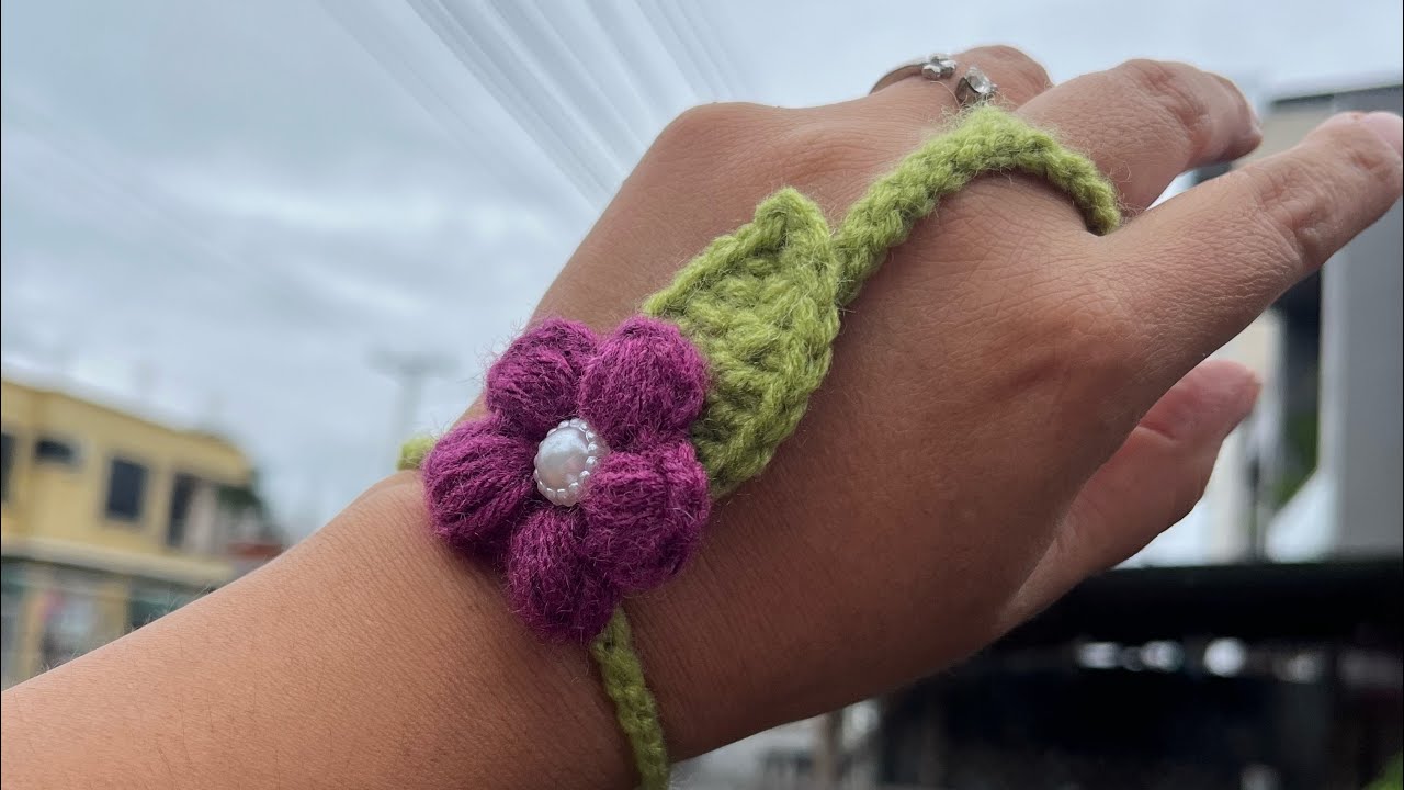 🌺Amarás Tejerlo🌺Hermosa Pulsera para tejer y vender 