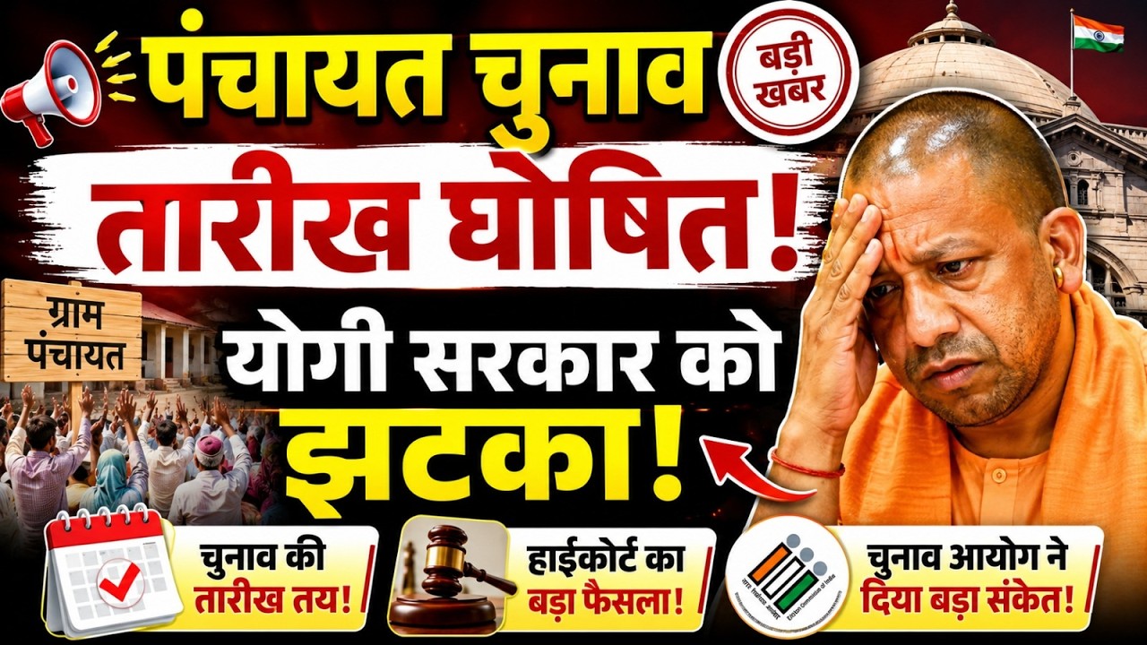 UP Panchayat Chunav 2026 की Date का सबसे बड़ा संकेत,10 जुलाई को Gram Pradhan चुनाव पर आएगा फैसला