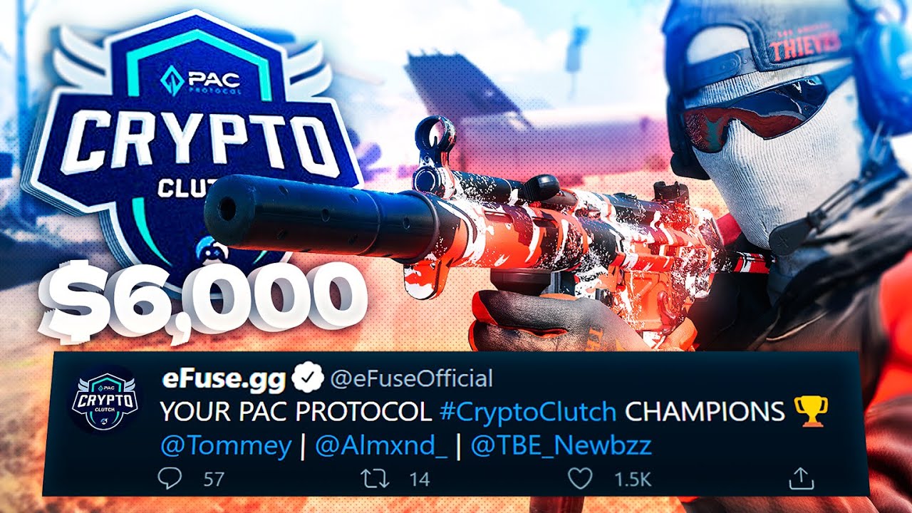 $10,000 CRYPTO CLUTCH CHAMPIONS! CUSTOMS WITH THE BEST PLAYERS IN THE WORLD!