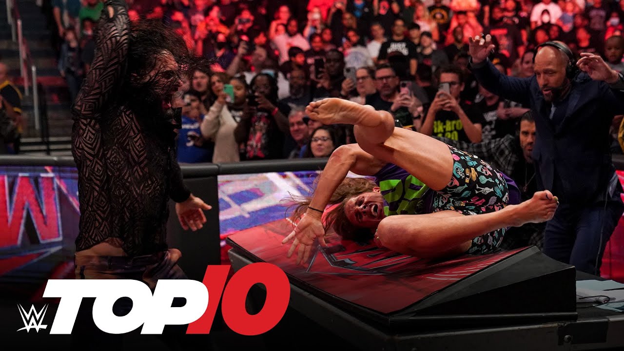 10 лучших моментов Raw: WWE Top 10, 15 августа 2022 г.