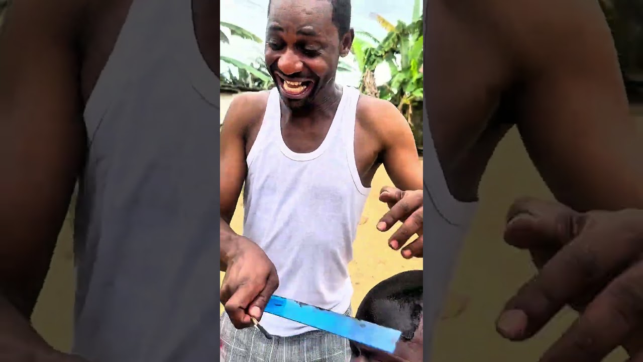 The barber 😂