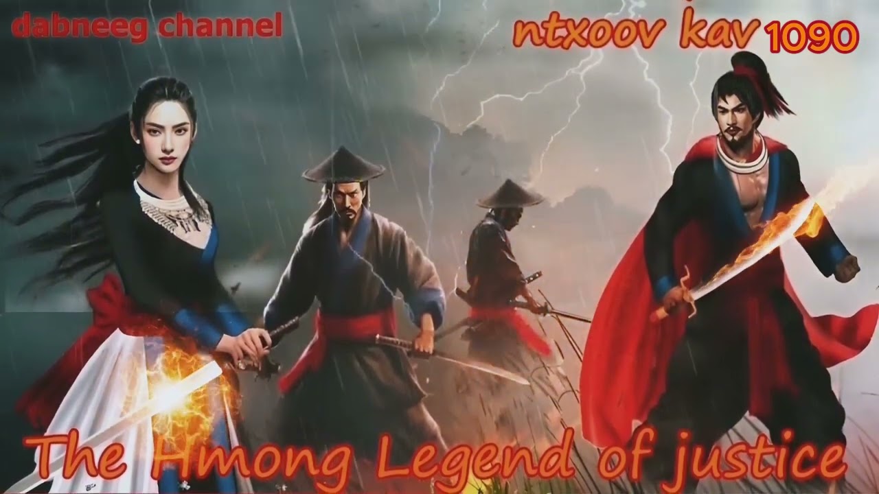 Ntxoov kav The Hmong Legend Part 1.090 - Yawg Liaj Nrob - Sword fighter for justice