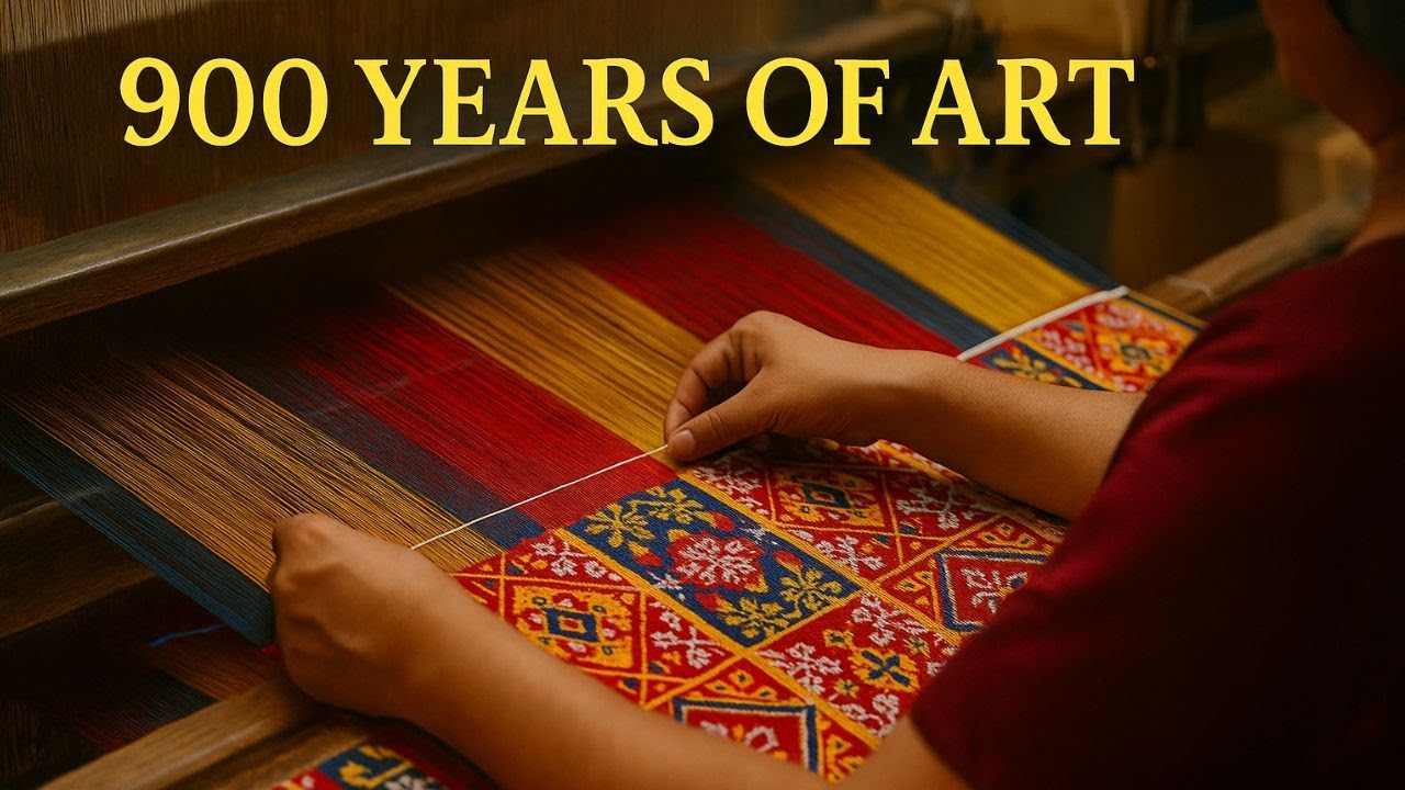 900 Years of Skill in Every Thread | See How Patan Patola Saree Takes 1 Year to Make