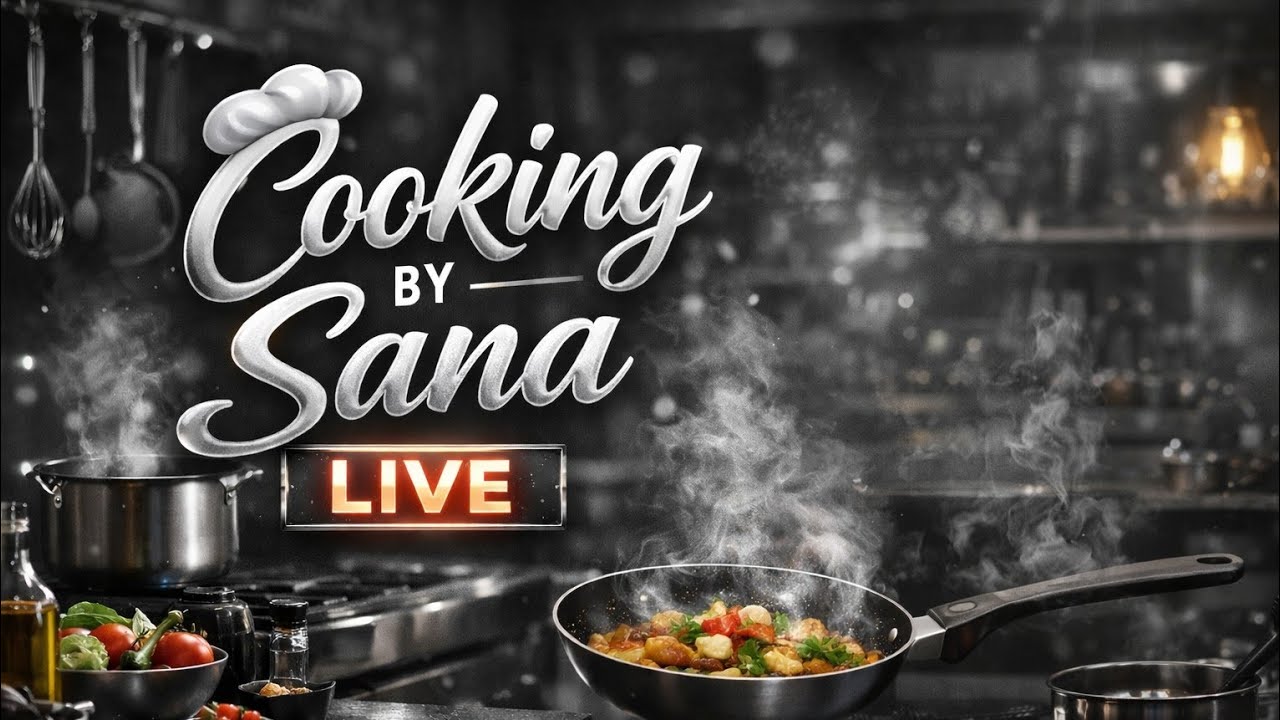 Cooking by SANA is live! Enjoy the live |