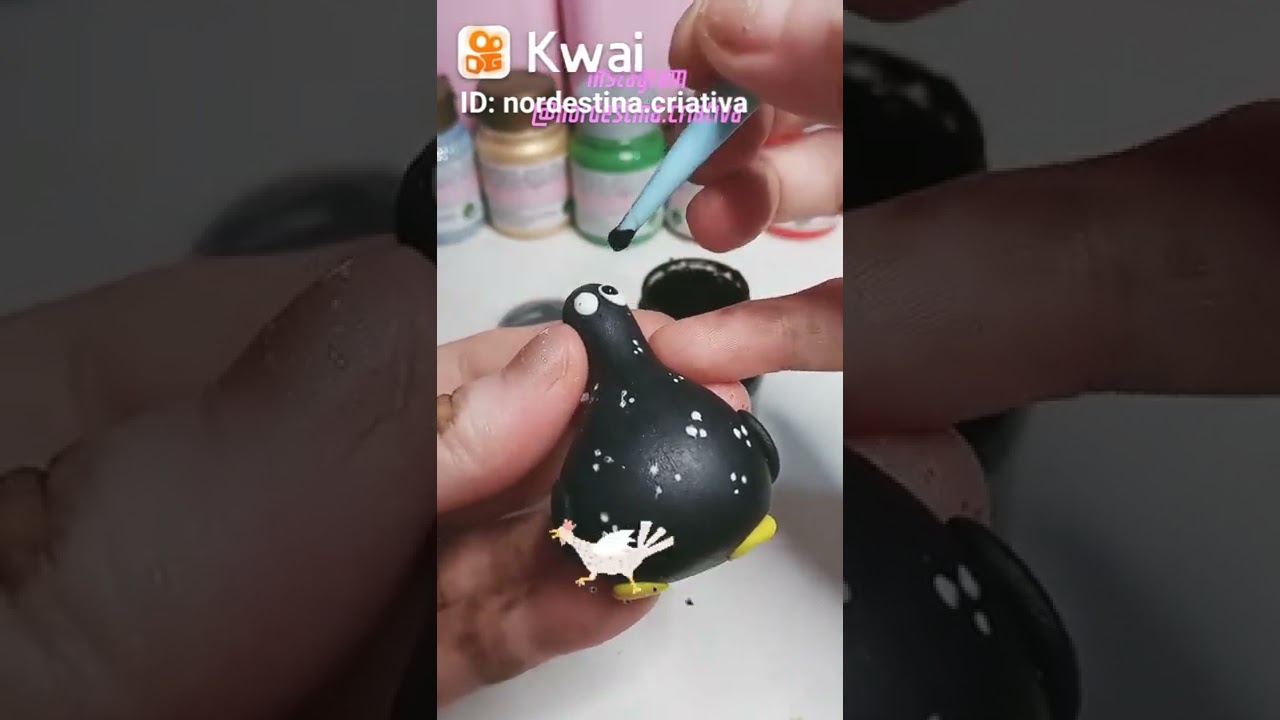 Galinha pintadinha 🐔 em biscuit (Modelagem f&aacute;cil)