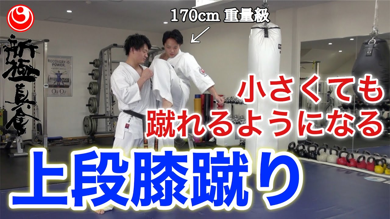 【空手】｢上段膝蹴り」山本和也【新極真会】