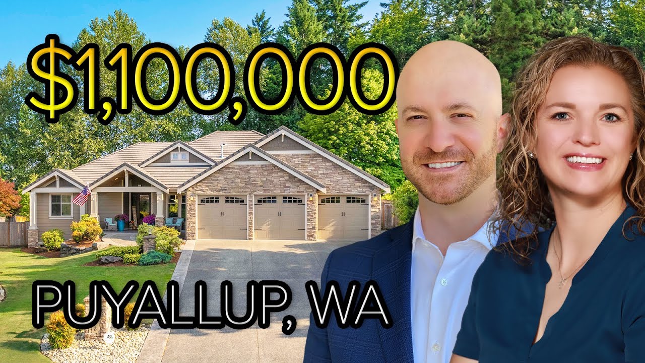 INSIDE A $1,100,000 LUXURY RAMBLER w/ A BACKYARD OASIS IN PUYALLUP WA | Luxury Living in Puyallup WA