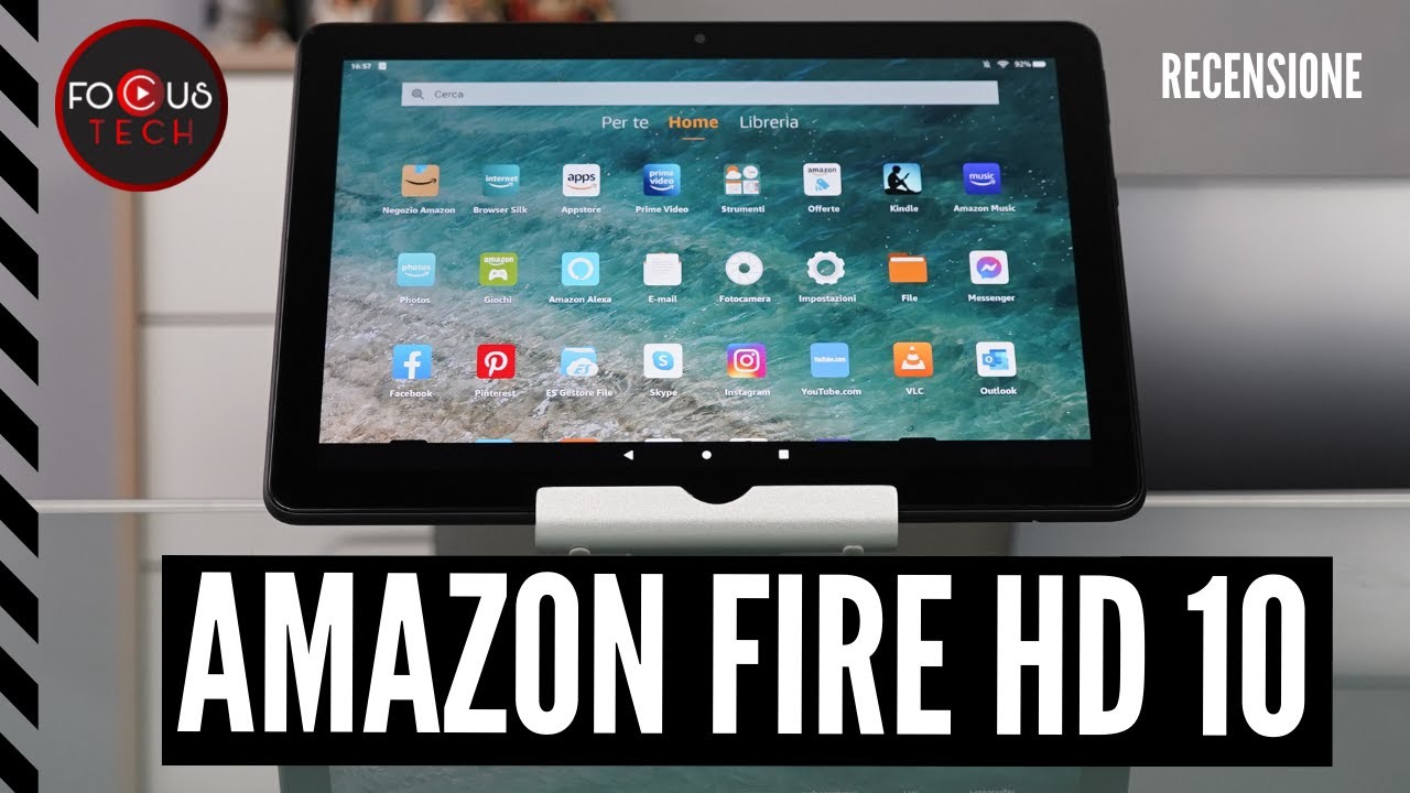 AMAZON FIRE HD 10 recensione: il TABLET PERFETTO per la MULTIMEDIALITÀ