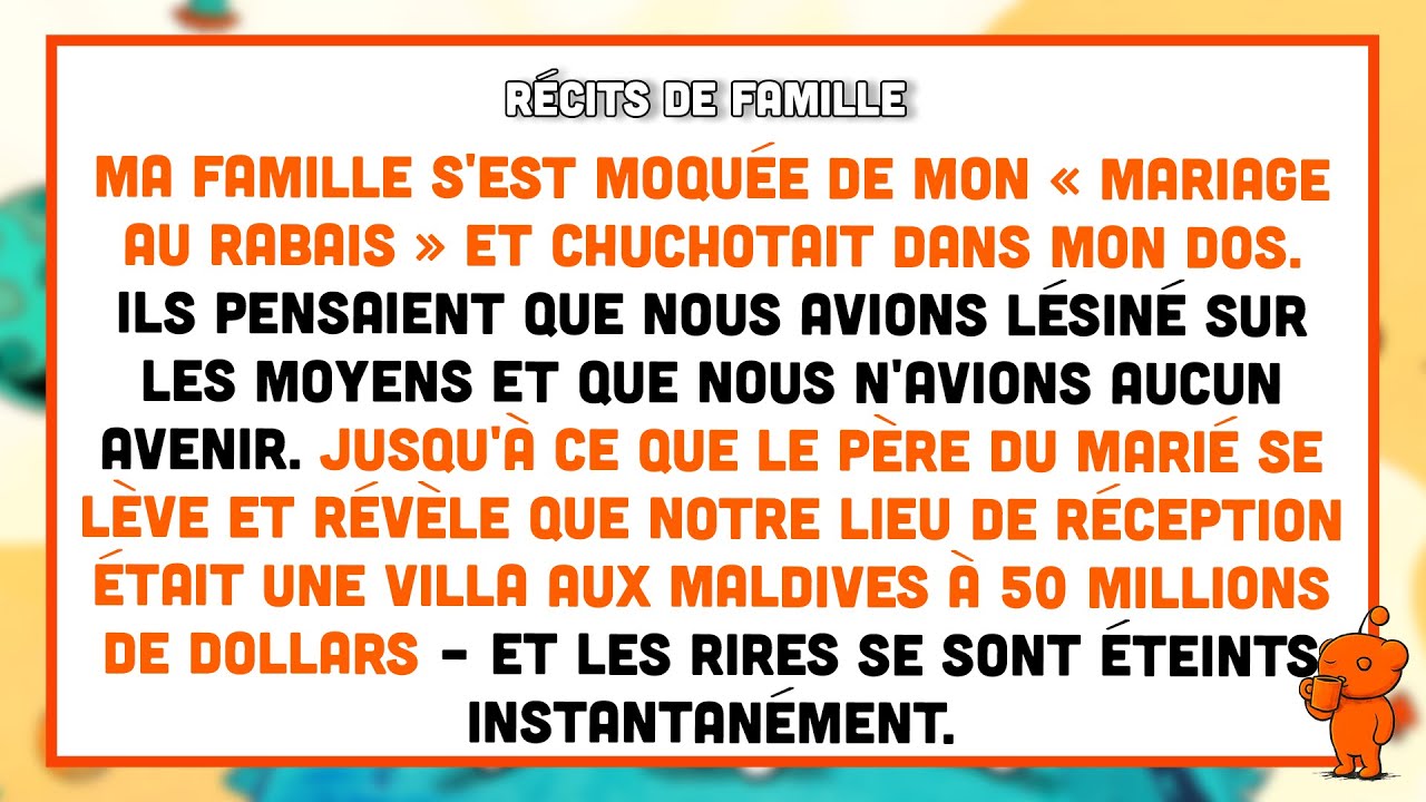 Ma famille s'est moquée de mon « mariage au rabais »