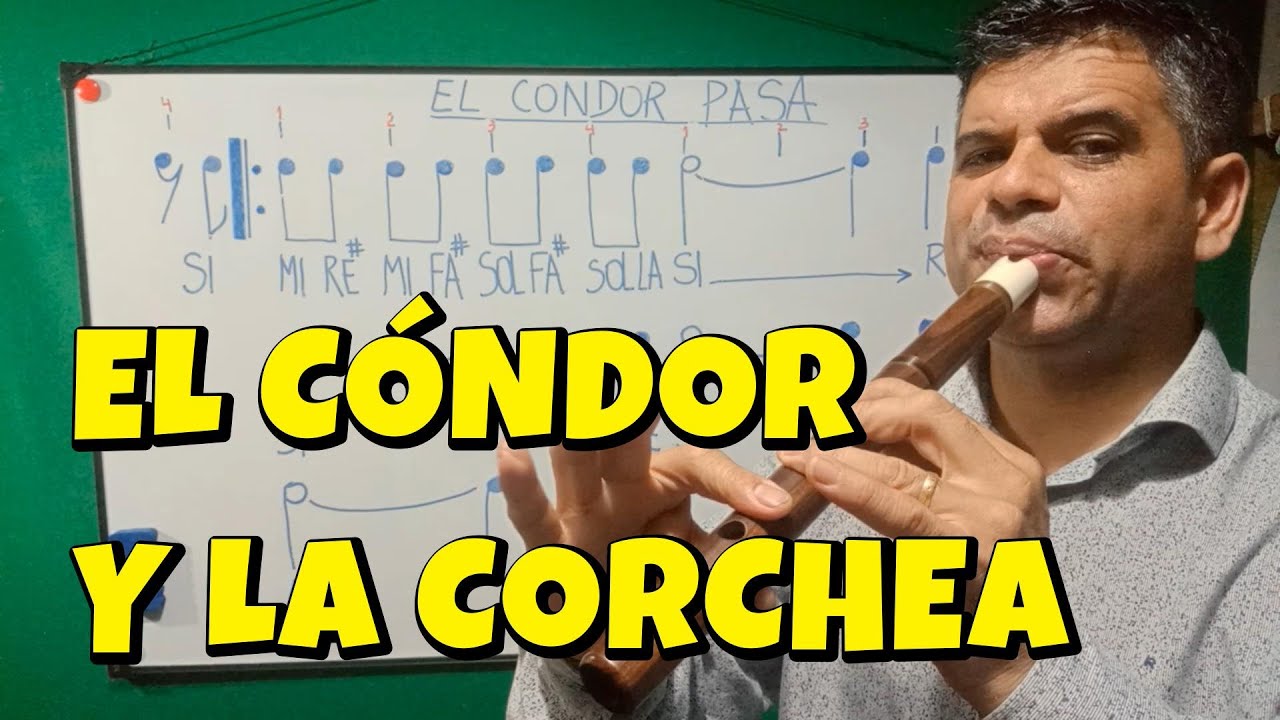 COMO TOCAR EL CONDOR PASA Y ENTENDER CADA FIGURA QUE HACE LA MELODIA. Apoyado en la Teoría musical.