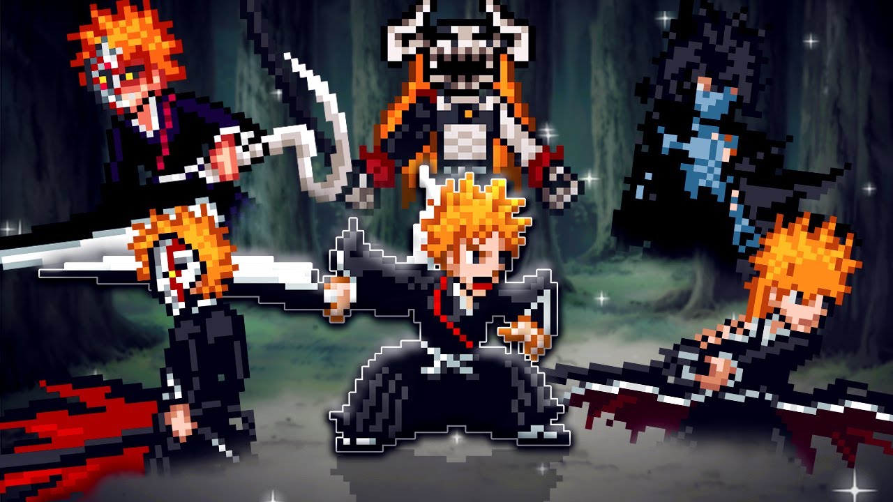 Абсолютный Ичиго всех форм: сильнейший Ичиго MUGEN