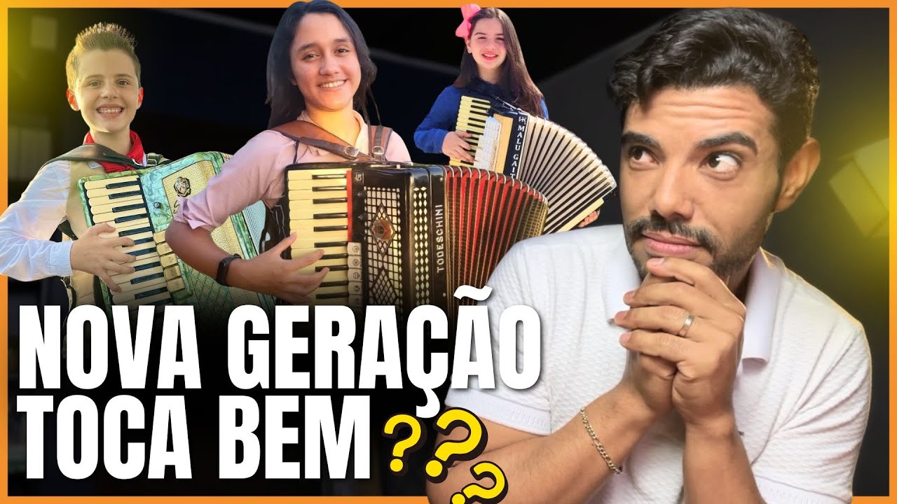 REAGINDO AOS NOVOS TALENTOS NO ACORDEON
