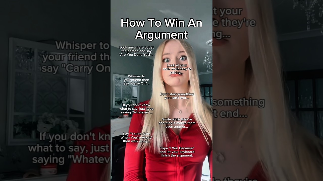 How To Win An Argument #complicated
