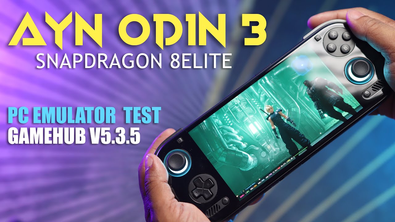 AYN ODIN 3 : PC  Emulator (test game berat2)