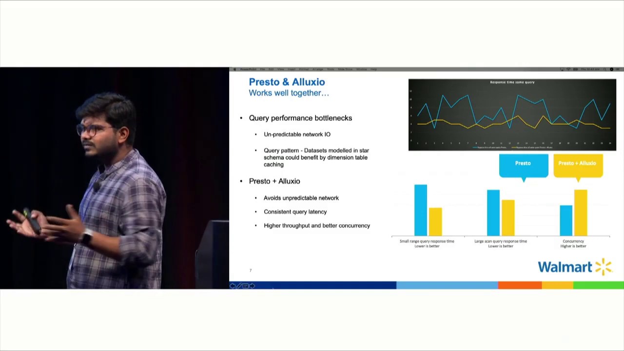 Enterprise Distributed Query Service powered by Presto & Alluxio across clouds at WalmartLabs