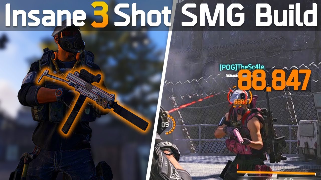 INSANE 3 SHOT SMG PvP Build | Division 2