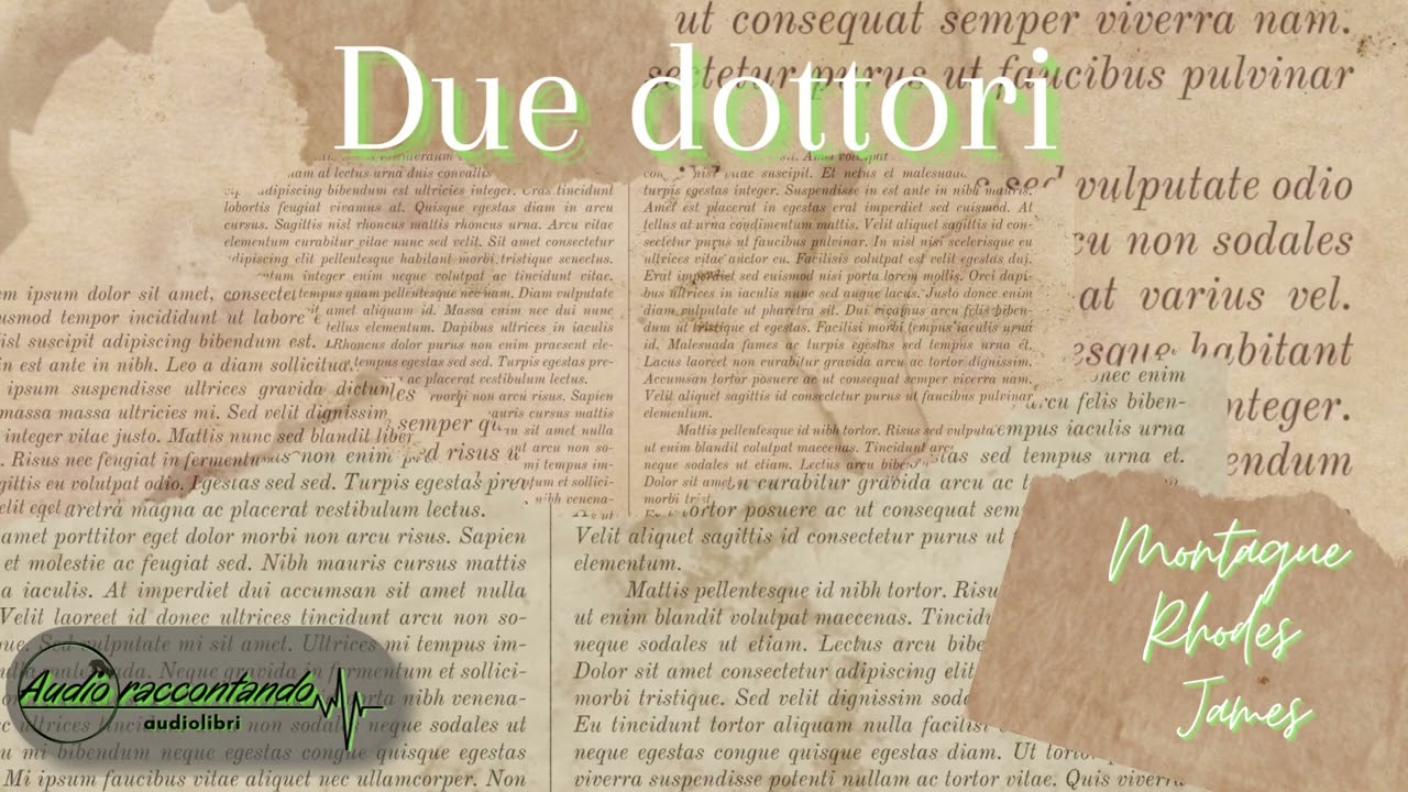 Due dottori - Montague Rhodes James