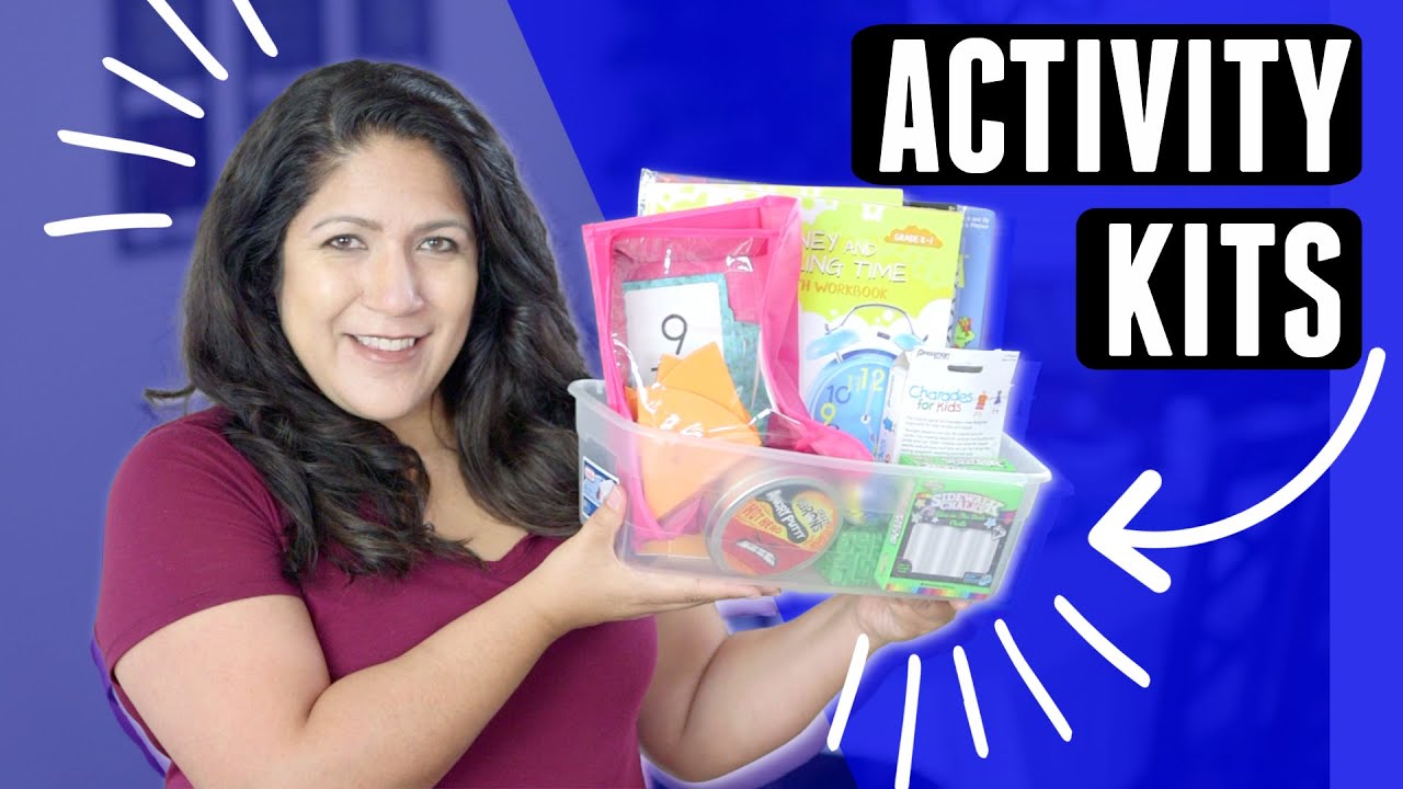 Summer ACTIVITY KITS - What to do when the kids are bored! Boredom Busters