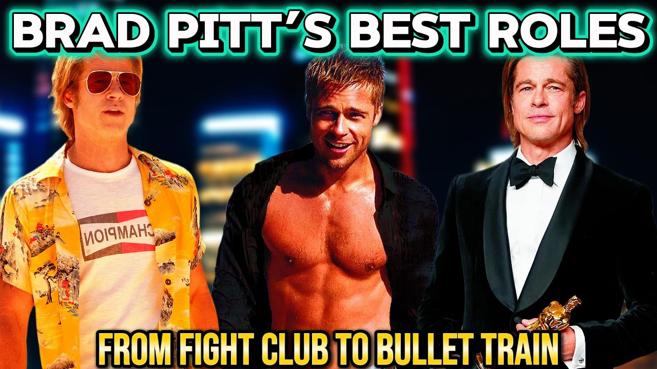 Brad Pitt’s Top Movie Characters That Defined His Career!