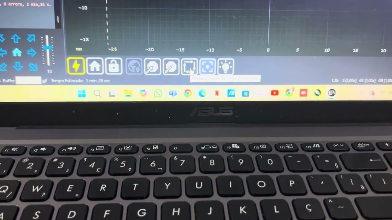 Como Gravar Caneta na Mecolour M10W Canhão Laser Atualizado Focal Length 30mm