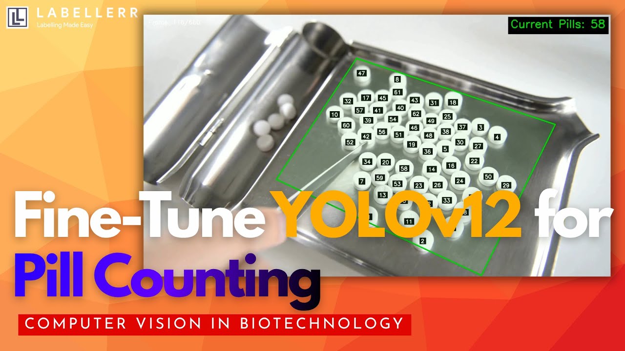 Fine-Tune YOLOv12 for Pill Counting