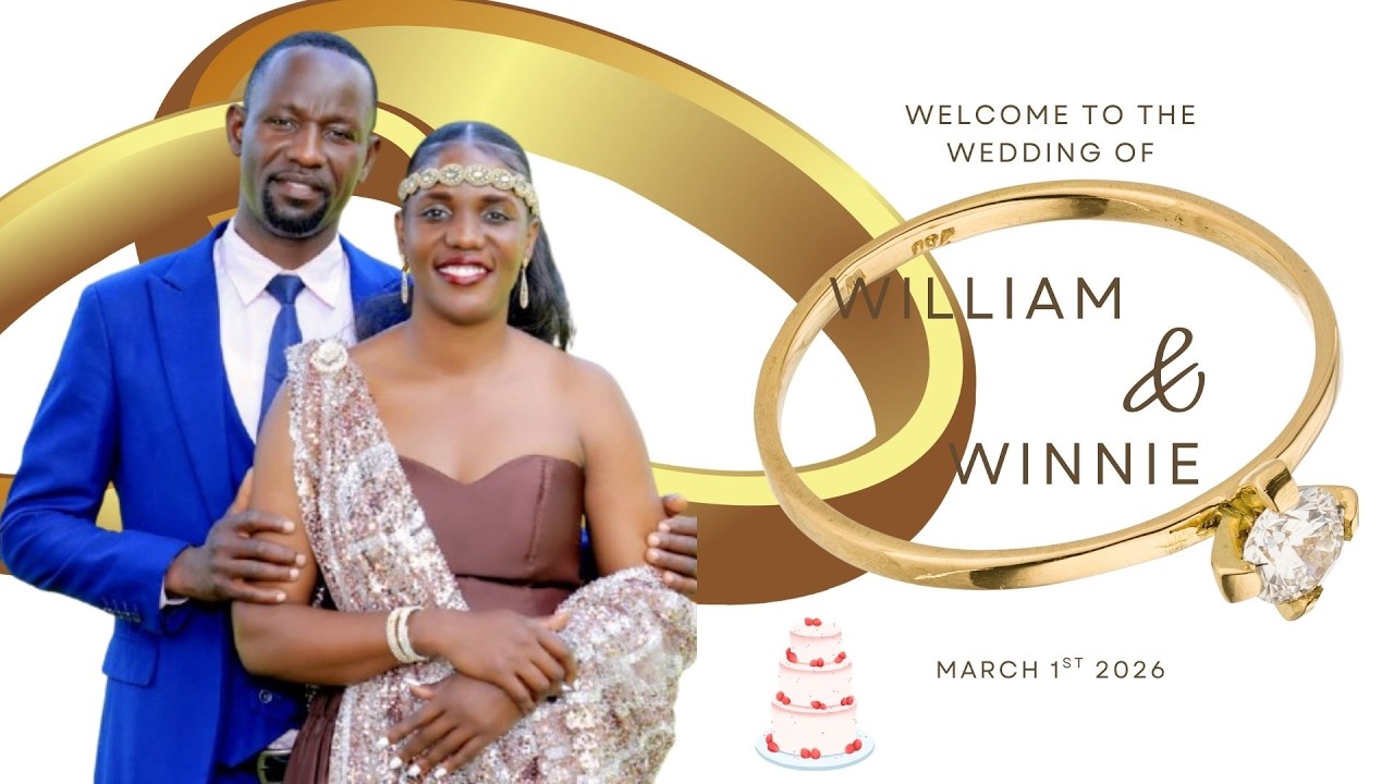 WILLIAM WEDS WINNIE II RCF CHURCH MASINDI || 01st- 03- 2026
