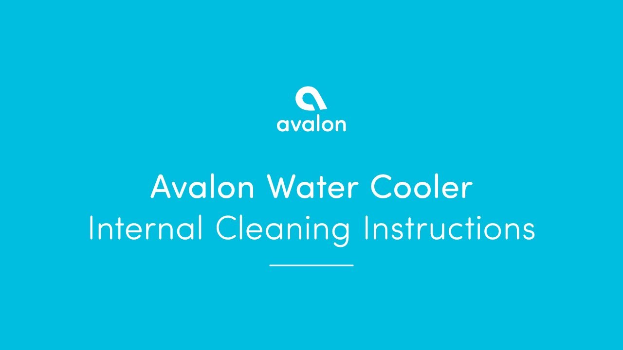 Avalon Water Cooler Internal Cleaning instructions