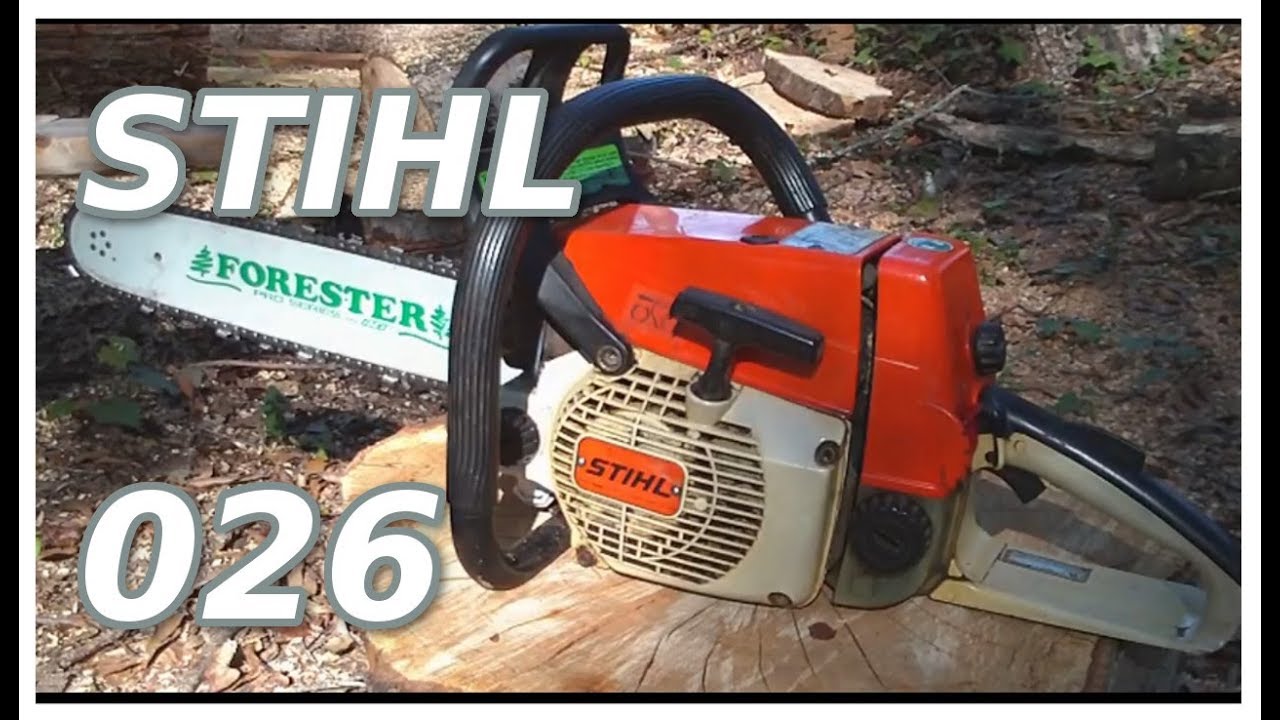 STIHL 026 Chainsaw Review