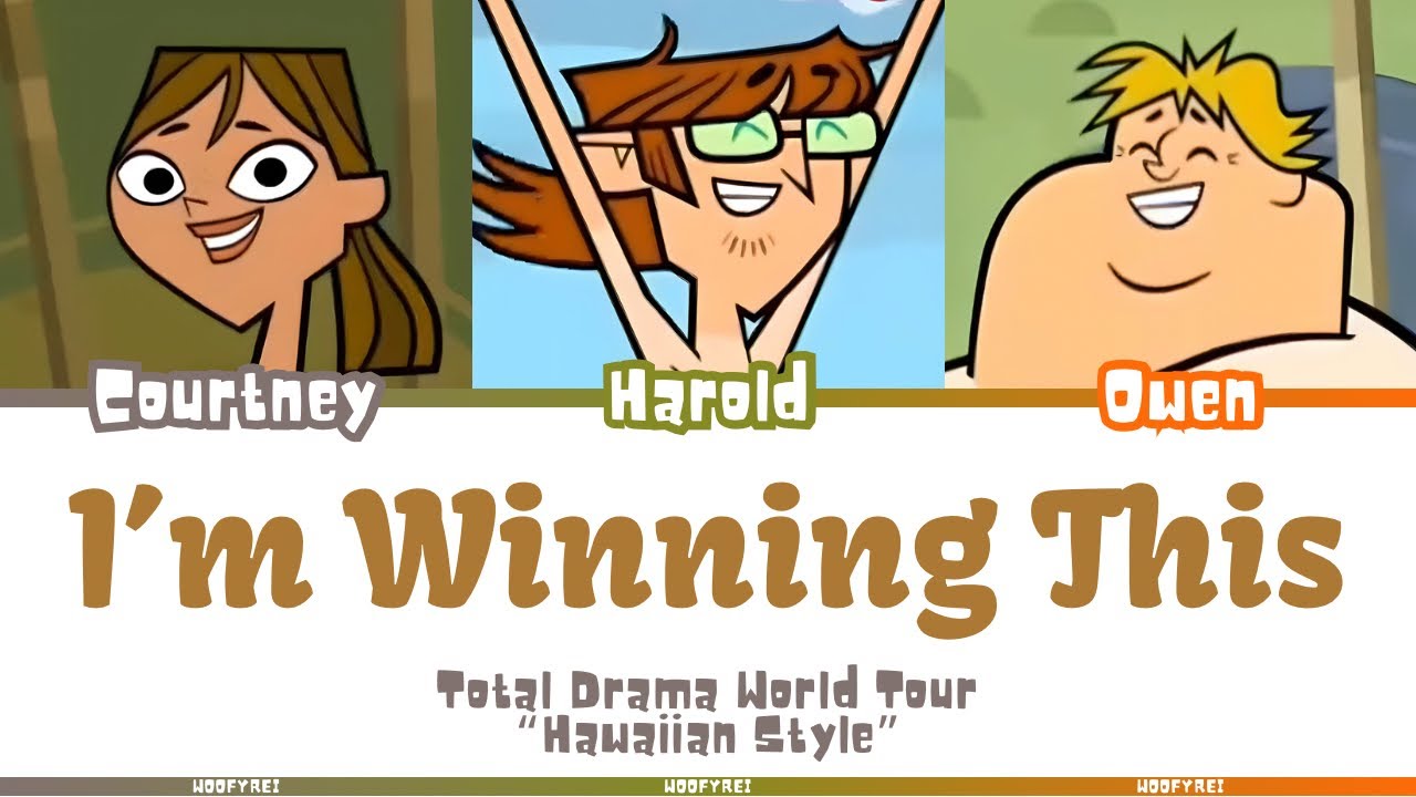 Total Drama World Tour ‘I’m Winning This’ Lyrics (Color Coded)